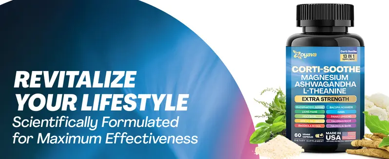 Product Introduction of She Shines Set - Zoyava Ultimate Women's All-in-One Supplement with Corti-Soothe, Myo-Inositol, Collagen & Extra Strength Ingredients - Made in USA 3
