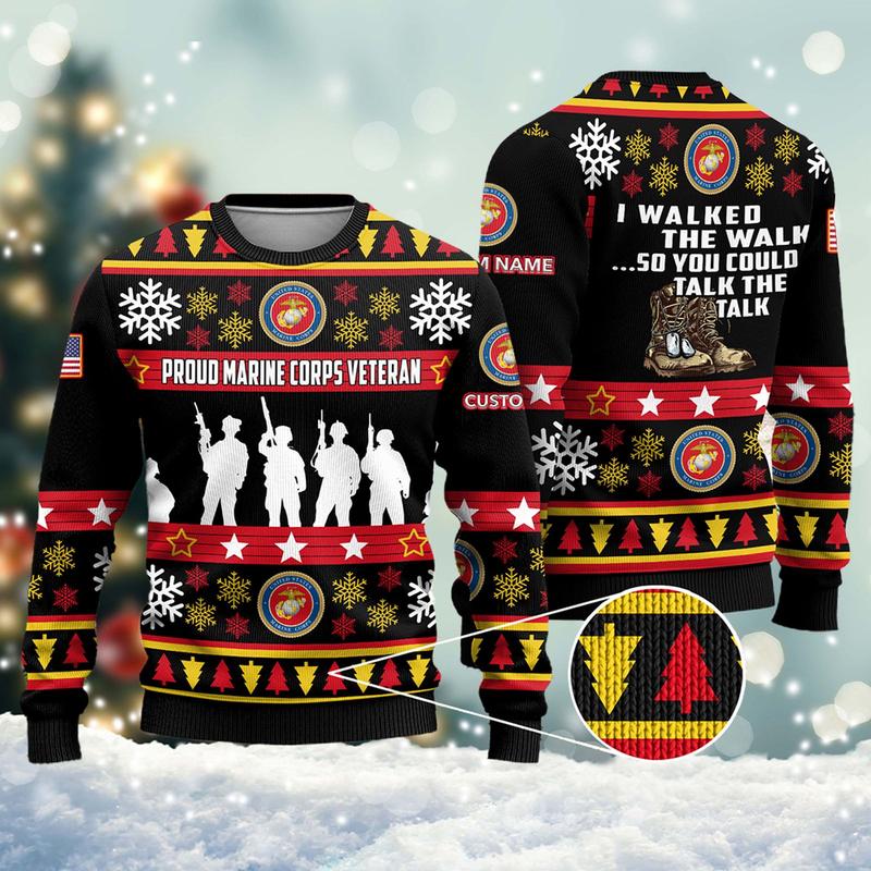 Marine corps christmas outlet sweater