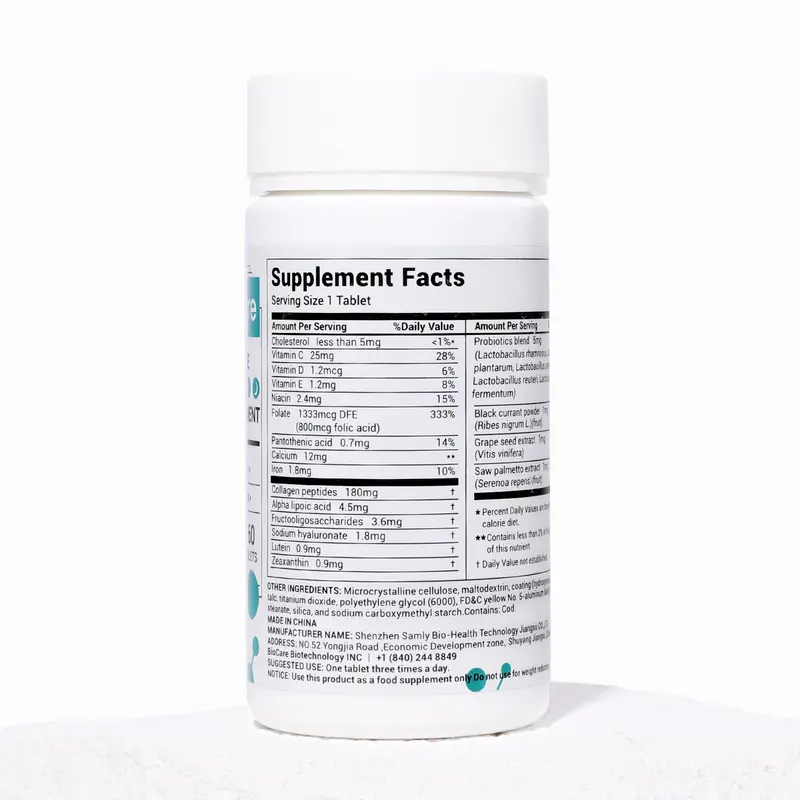 Product Introduction of DrBioCare Collagen, Vitamin & Mineral, Contains Vitamin d3, Vitamin C, Probiotics,Vitamin E, Vitamin b & Multivitamin Healthcare Supplement Edible Fitness 10