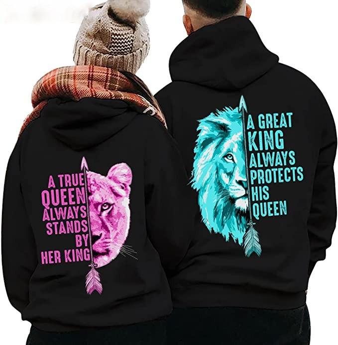 King queen sweatshirt hotsell