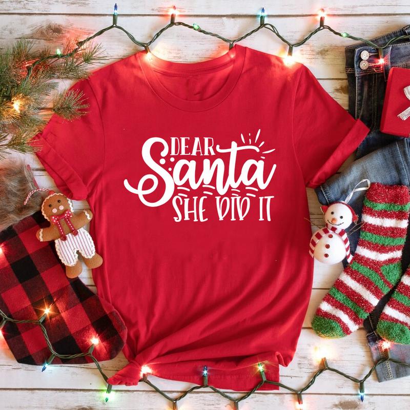 Dear santa she did it sweater hotsell