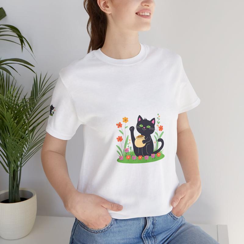 Cat Shamrock St Patricks Day Cat Meowy Irish Gift T-Shirt Cat Shamrock St Patricks Day Cat Meowy Irish Gift T-Shirt