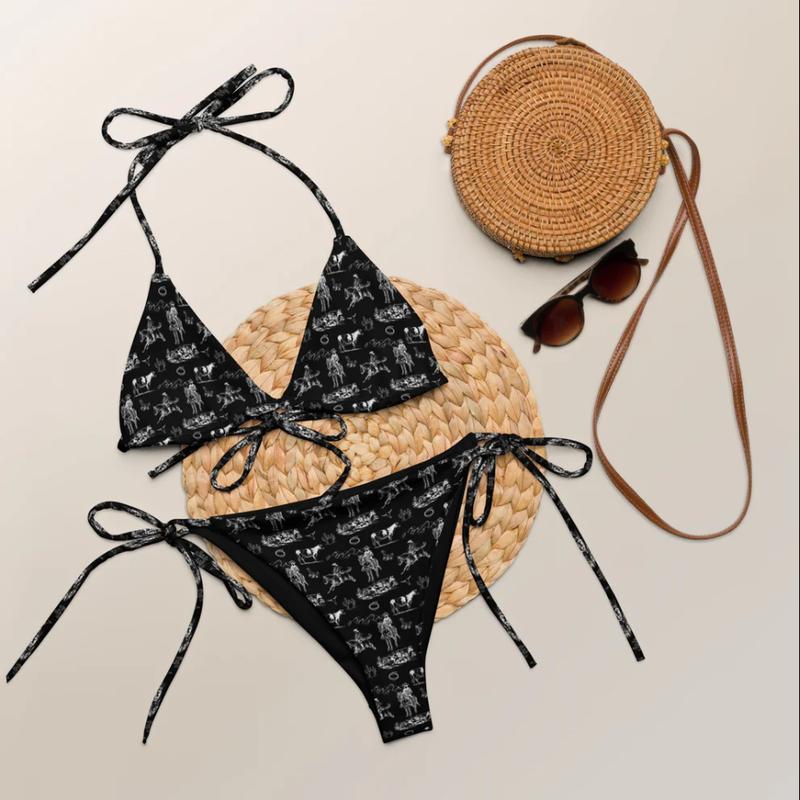Baha Ranch Yeehaw Digital Camo Bikini Top main image 0