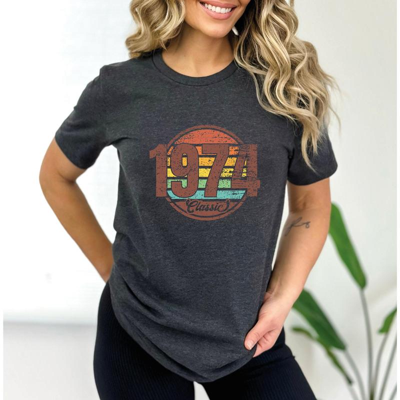 Birthday Gift Vintage 1974 Classic T-Shirt Birthday Gift Vintage 1974 Classic T-Shirt
