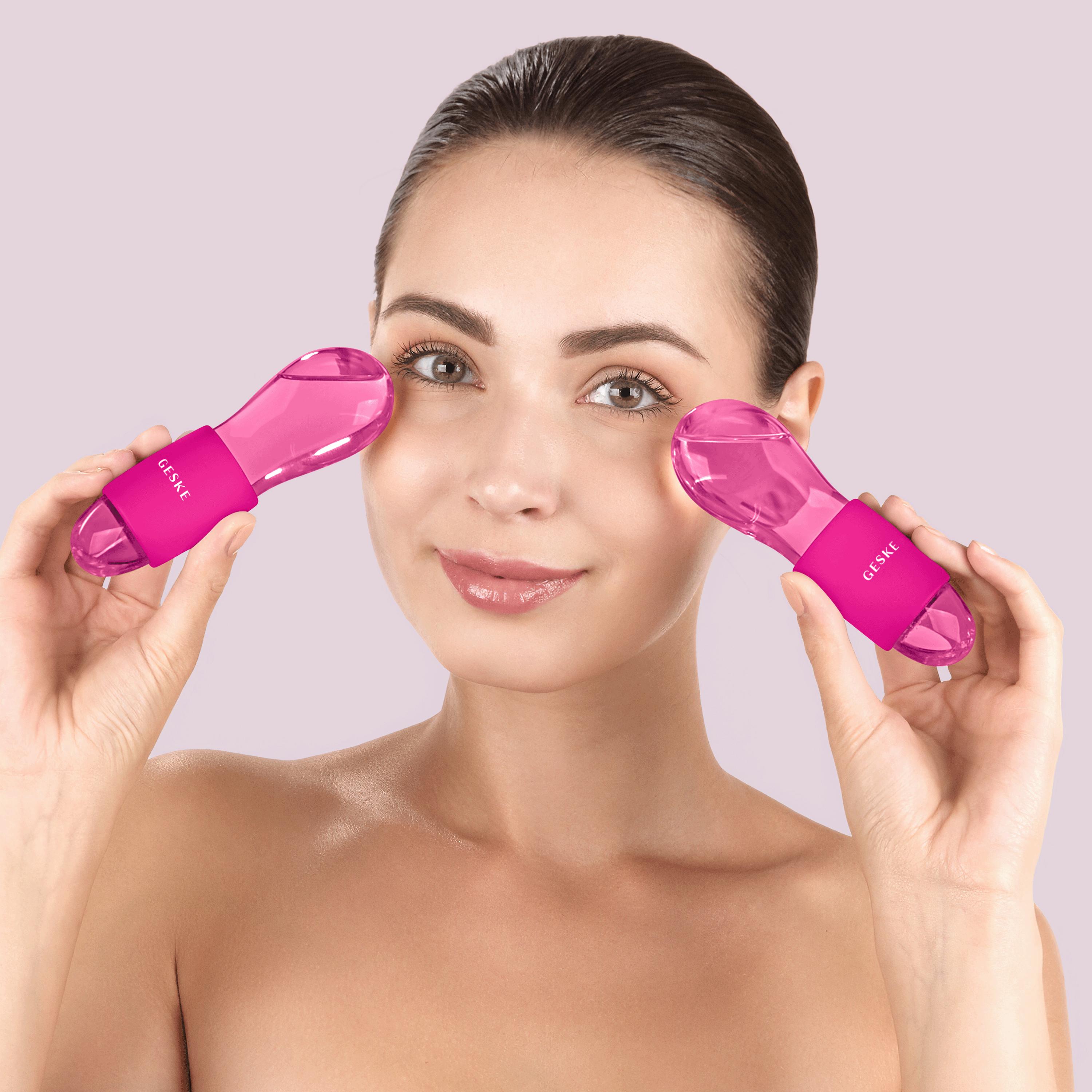 Masajeador de ojos GESKE Cool & Warm Duo 7 en 1 | Firme, relaja y desinfla debajo de los ojos - Imagen 52 de 63