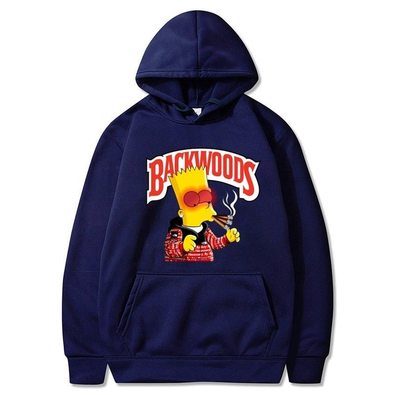 Bart simpson backwoods hoodie sale