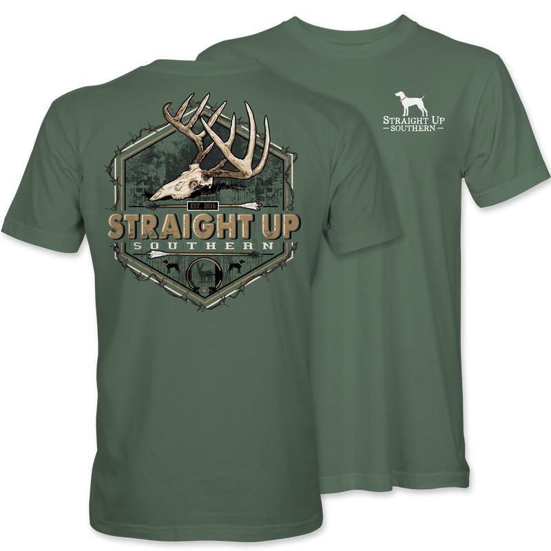 Hunting T-Shirt Makes Me Happy Tshirt Gift Tee Antler Love Hunting T-Shirt Makes Me Happy Tshirt Gift Tee Antler Love
