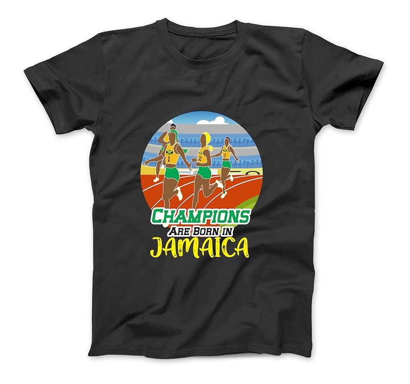 TikTok Shop Jamaican Clothing Jamaica Track And Field Champion Top T Shirt