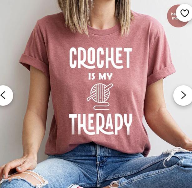 I Crochet Yarn Periodically T-Shirt - Funny Crocheting Tee I Crochet Yarn Periodically T-Shirt - Funny Crocheting Tee