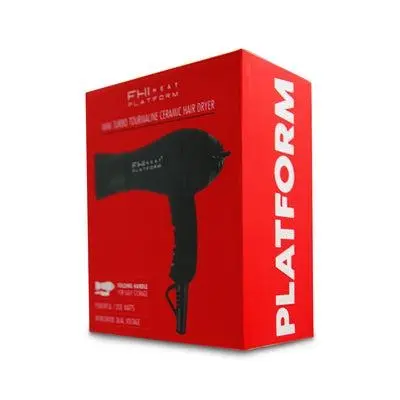 FHI Heat Platform Mini Dryer Travel Size Black - A Pocket Mini Size Dryer 4