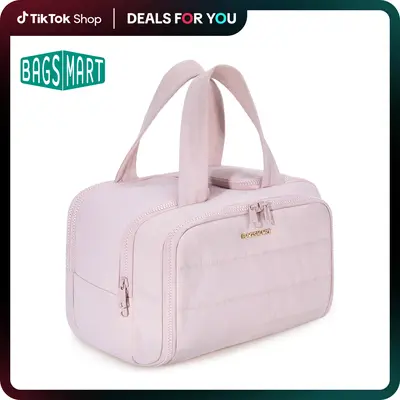 Tik Tok Victoria Secret Pink Luggage Bag Cross Body Bag Pale Pink