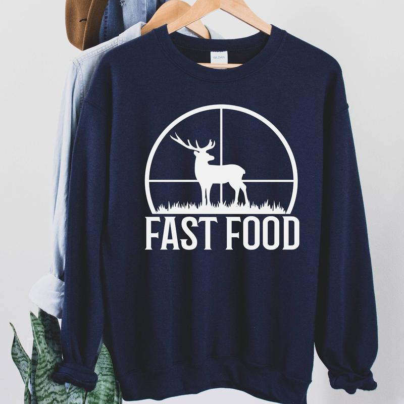 Fast Food Deer Hunting T-Shirt Funny Gift For Hunters T-Shirt Fast Food Deer Hunting T-Shirt Funny Gift For Hunters T-Shirt