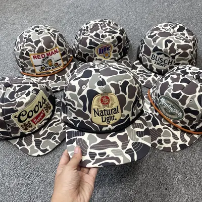 Bucket Hat Miller Lite Camo Hat Monster Energy New Era 9Fifty