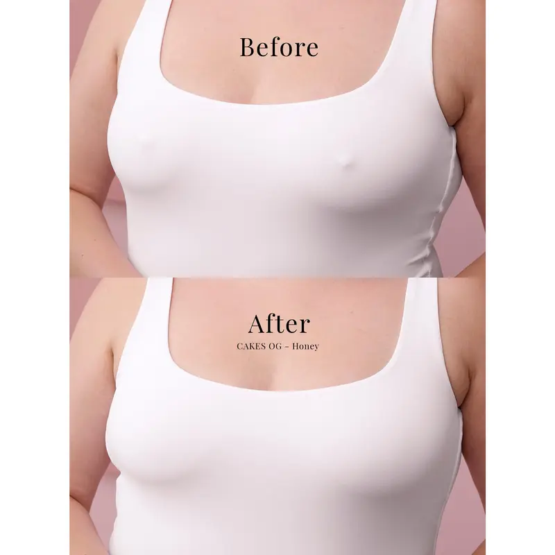 CAKES circles - The viral "not sticky" nip cover - Official CAKES -  Product does NOT provide lift - Womenswear, Seamless 5