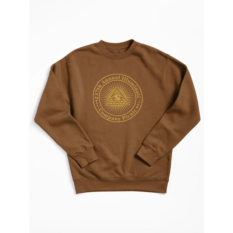 Gold Illuminati T-Shirt Gold Illuminati T-Shirt