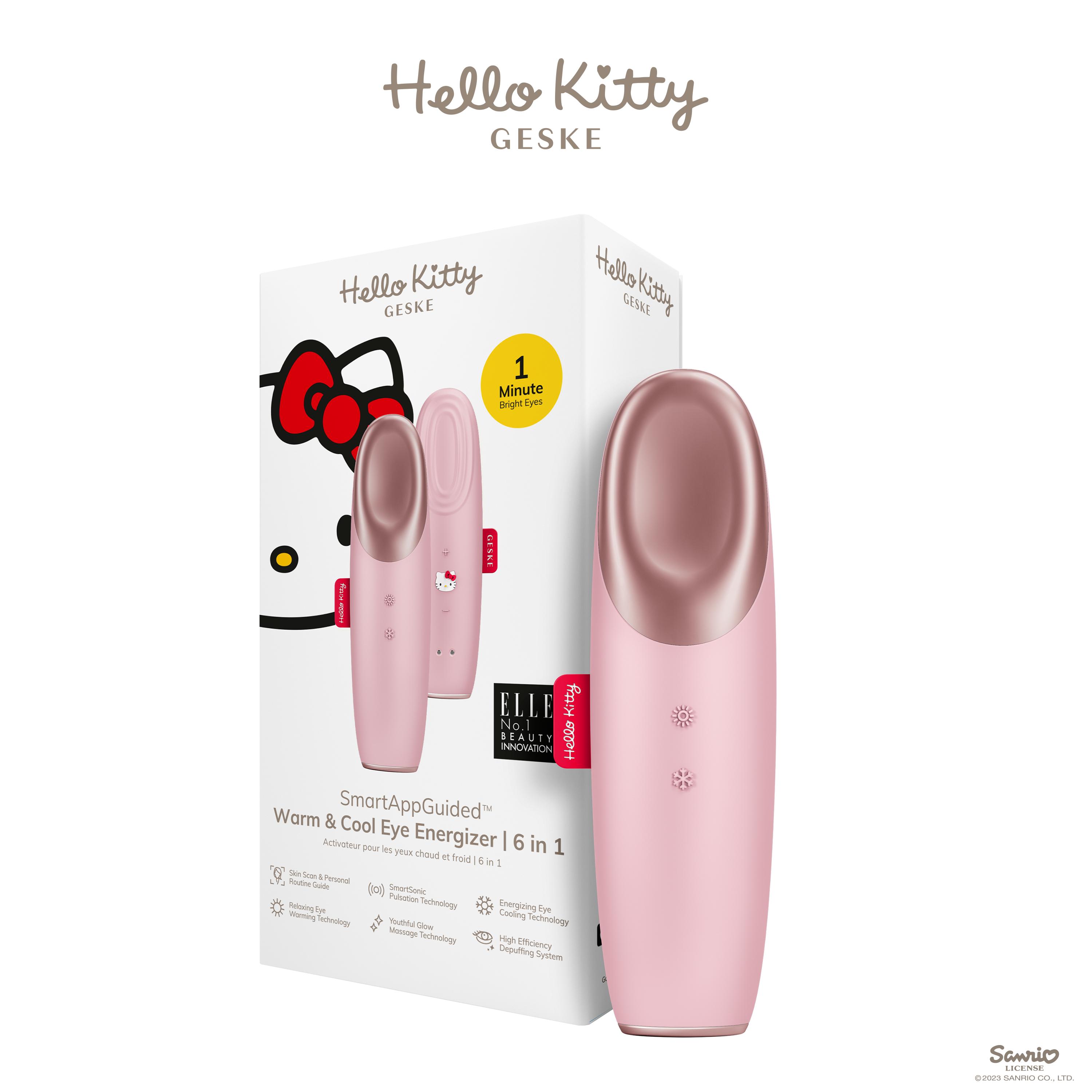 GESKE x Hello Kitty Warm & Cool Eye Energizer | 6 in 1 | Heated Eye Massager - Picture 1 of 8