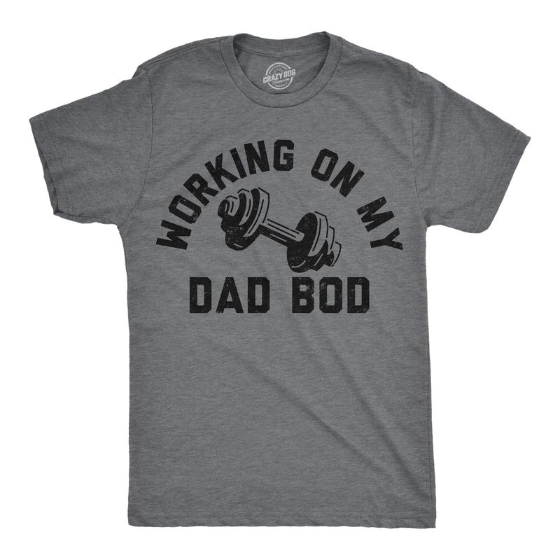Mens Dog Dad Bod T-Shirt Mens Dog Dad Bod T-Shirt