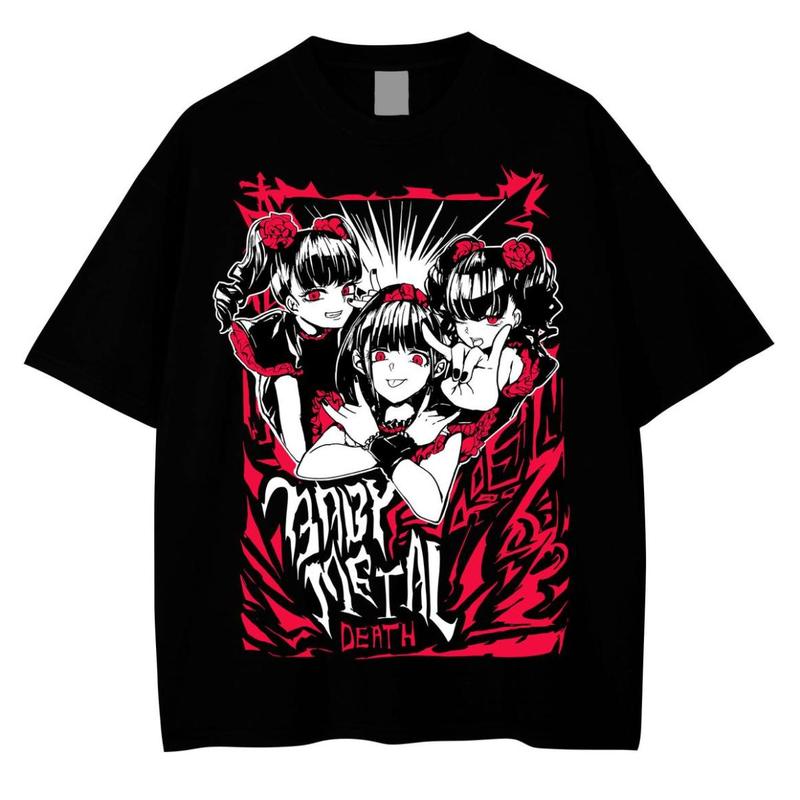 Babymetal+Vintage T-Shirt Babymetal+Vintage T-Shirt