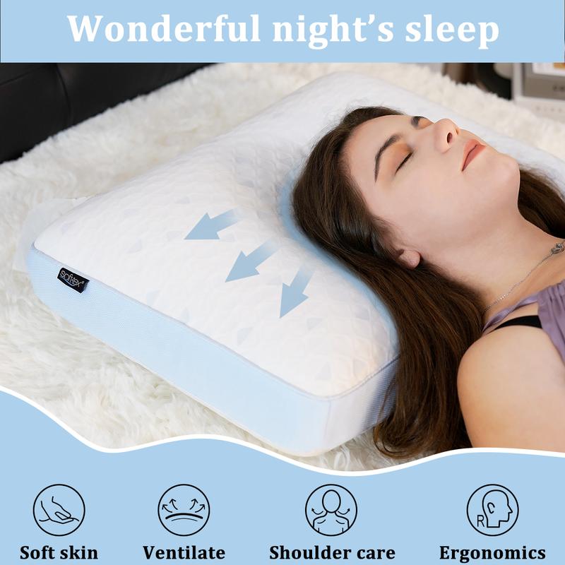 Sensor gel cold touch pillow fashion