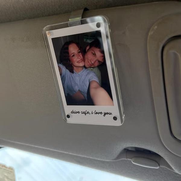 20 Pcs Personalized Photo Car Visor Clip Bulk Wooden Sun - View #5
