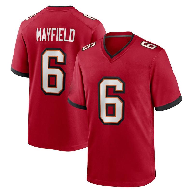 TikTok Shop Mayfield 6 Jersey Winfield Jr 31 Jersey Evans 13 Jersey Custom Buccaneers Jersey