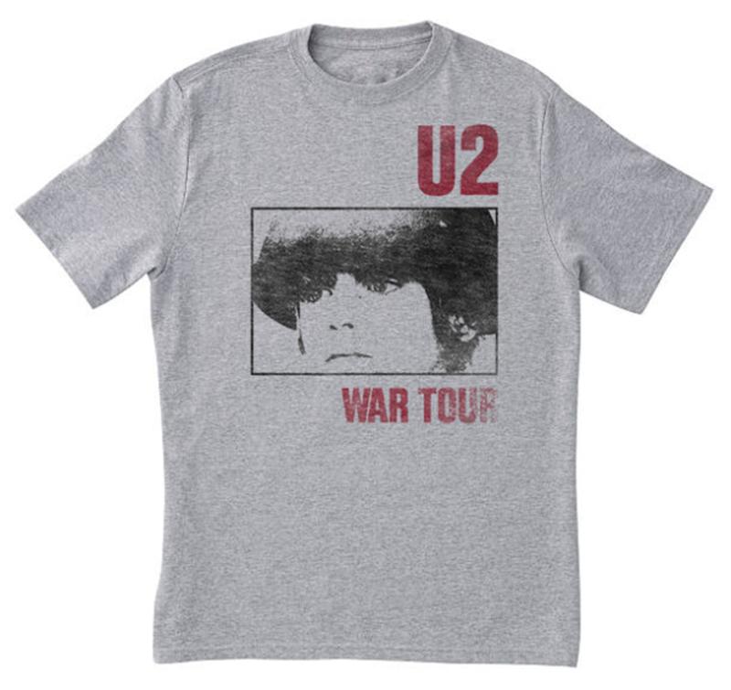 U2 war tour t shirt 1983 sale