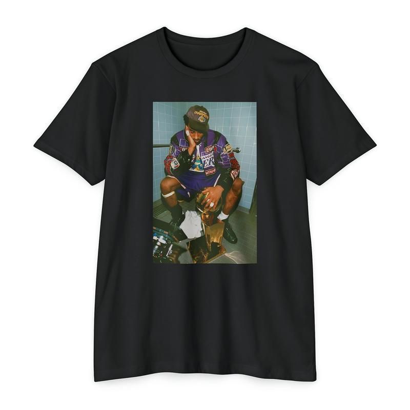 Kobe Bryant Mamba T Shirt retro vintage Crew Neck T Shirt Clothing Casual High Quality Tren