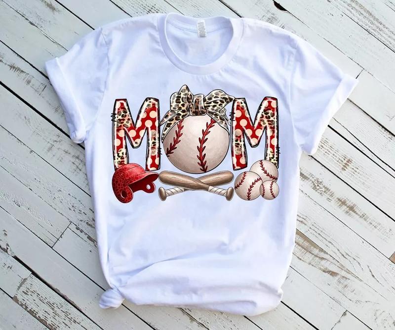 Womens Baseball Mom T Shirt Baseball Mama Gift For Baseball Lover Womens Baseball Mom T Shirt Baseball Mama Gift For Baseball Lover