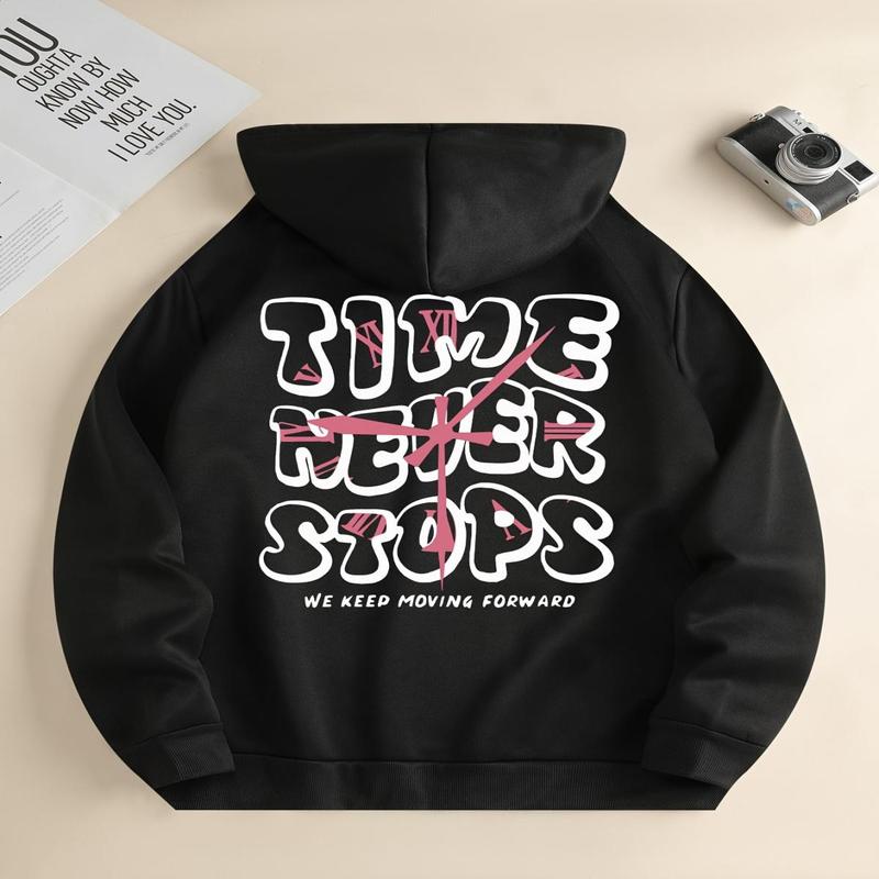 TikTok Shop Creative Pattern Printed Hoodie Cool Hoodies for Men Men s Casual Graphic Design Pullover Hooded Sweatshirt Matching Kangaroo Pocket Streetwear Suitable for Winter Autumn as a Gift Sweatsh...