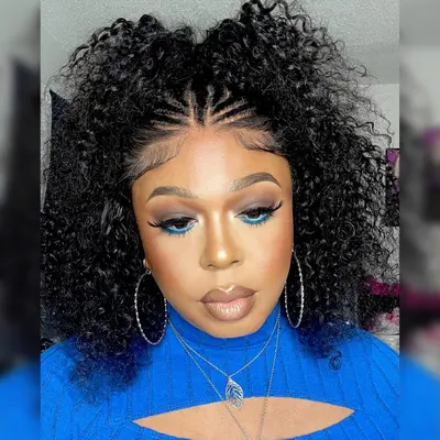 Selected Messy Updo with Weave TikTok Shop