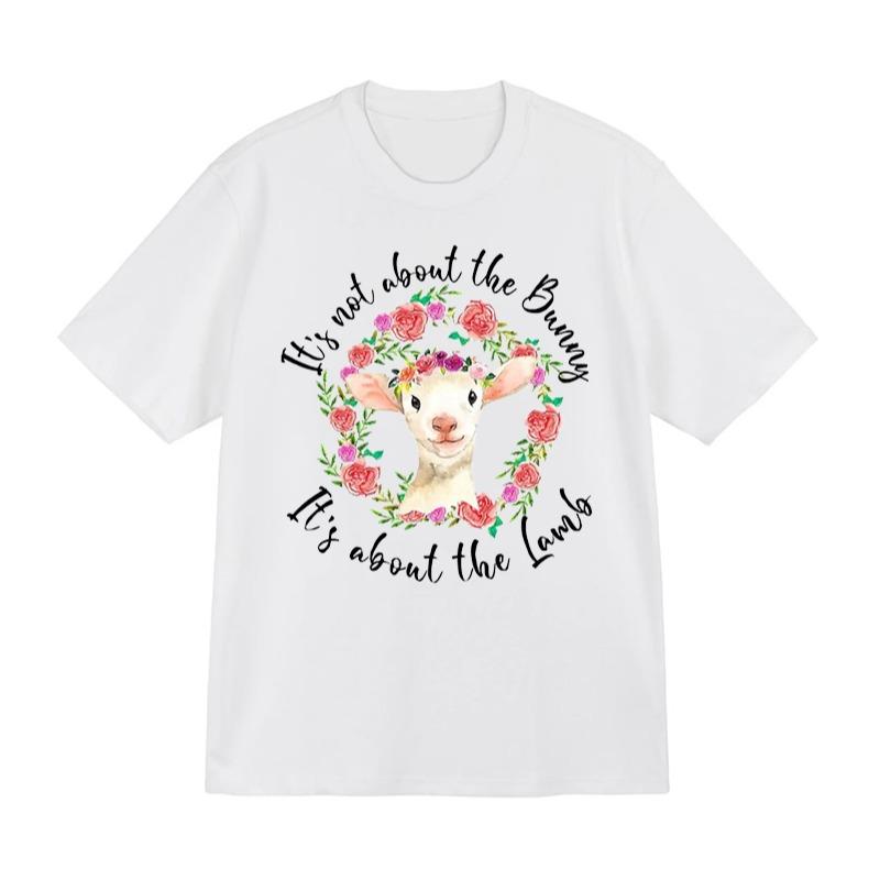 It's Not About The Bunny It's About The Lamb Shirt For Kids It's Not About The Bunny It's About The Lamb Shirt For Kids