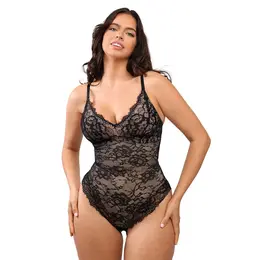 Shapellx AirSlim Lace Smooth Firm Control Full Body Shaper