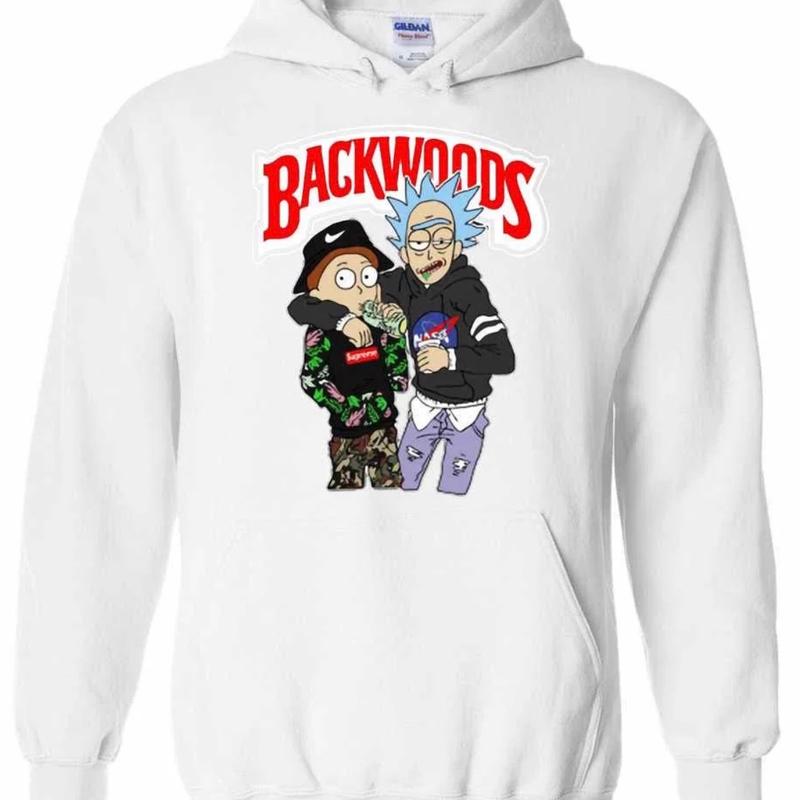 Backwoods hoodie rick and morty on sale