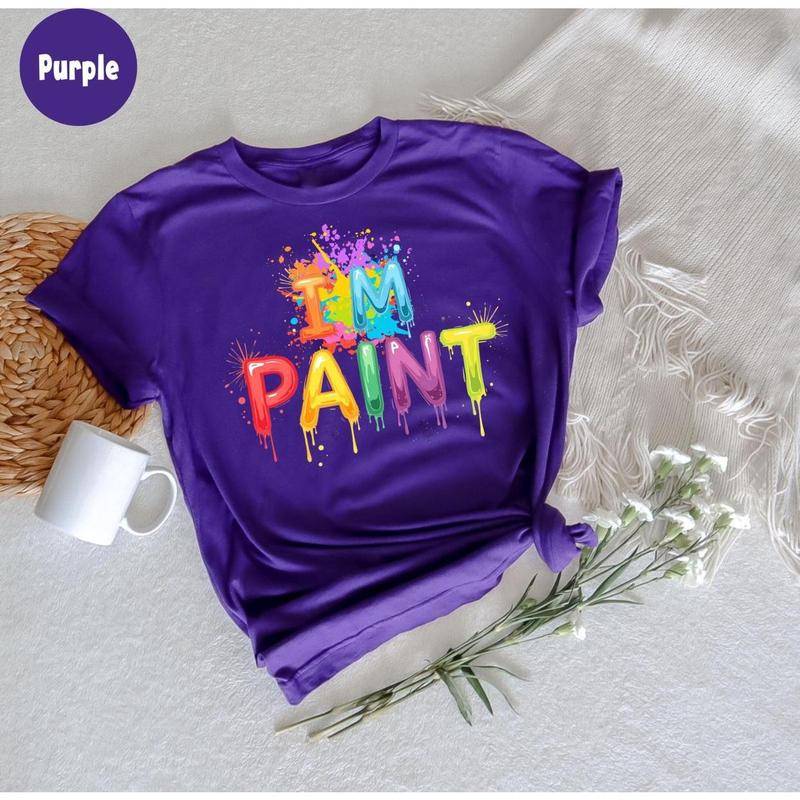 I Love Art T-Shirt Funny Colorful Painter Tee Gift I Love Art T-Shirt Funny Colorful Painter Tee Gift