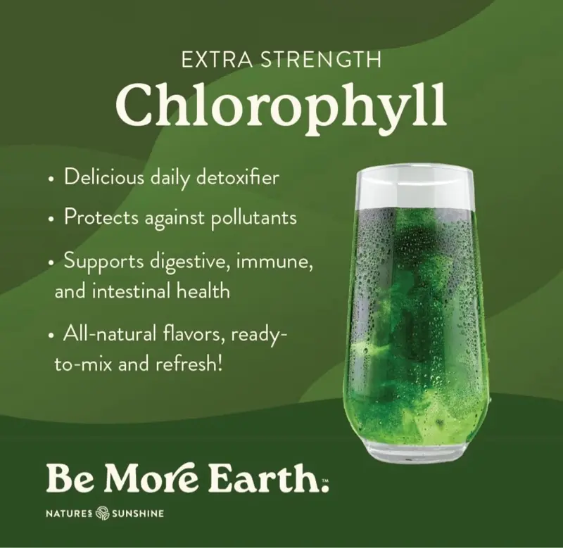 Product Introduction of Nature's Sunshine Chlorophyll Stick Packs: Lime Twist. Your Daily Detox- Reduce Bloat, Control Odor, Clear Skin, Boost Energy, Support Digestion Nutrition Healthcare 10