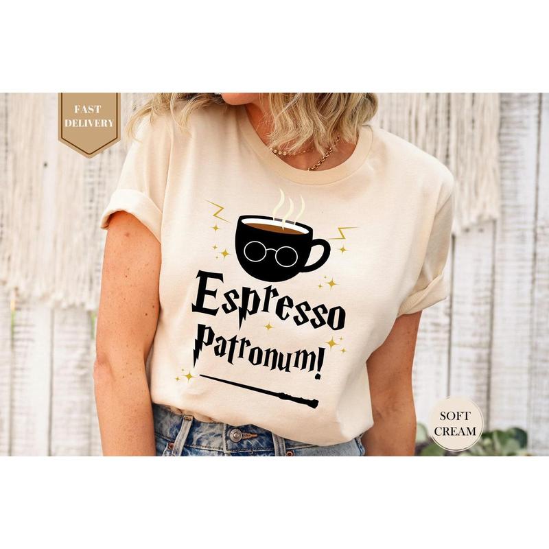 Funny Womens Espresso Patronum Cute Coffee T-Shirt Funny Womens Espresso Patronum Cute Coffee T-Shirt