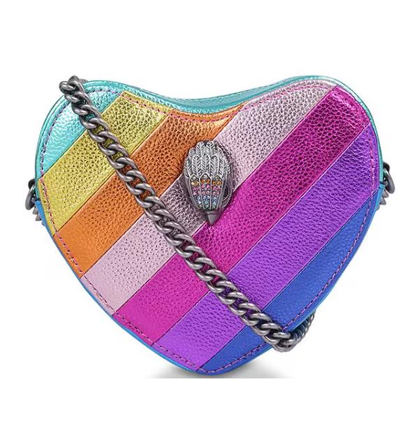 Metallic rainbow purse best sale