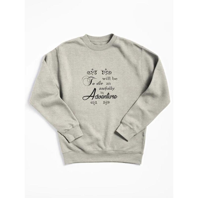 Adventure Printed Tshirt For Men And Women Black Text Adventure Printed Tshirt For Men And Women Black Text
