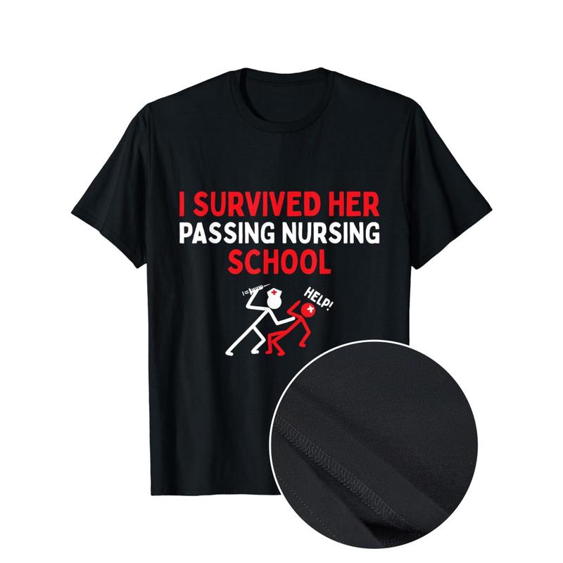 I Survived Her Passing Nursing School Tshirt Nurse Tee I Survived Her Passing Nursing School Tshirt Nurse Tee