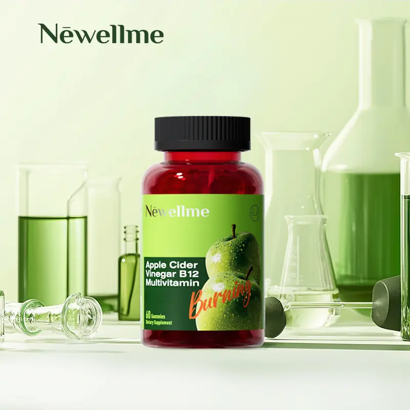 Product Introduction of Apple cider Vinegar Gummy Energy and Gut Health - Gut Health - supports digestion, detoxification and cleansing - B12 is an edible supplement 3