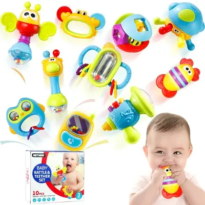 Target baby contamination rattle