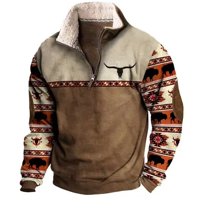 Selected Mens Western Hoodies for Men TikTok Shop