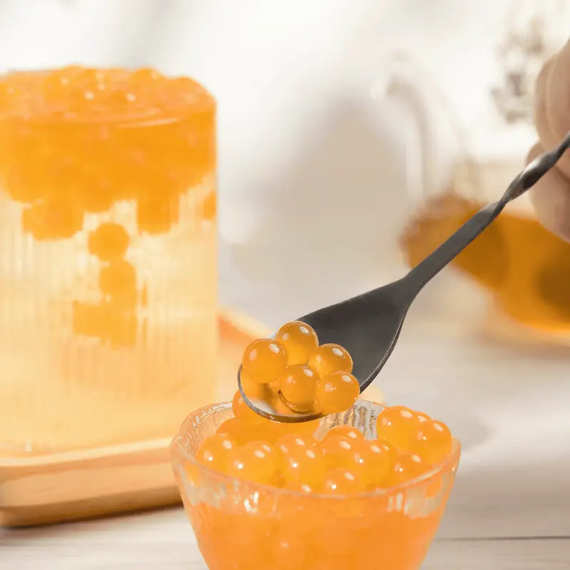 Tea Zone Popping Boba Pearls (1 lbs) - Perfect for Boba tea Beverages, Sweets, Ice Cream Toppings 3
