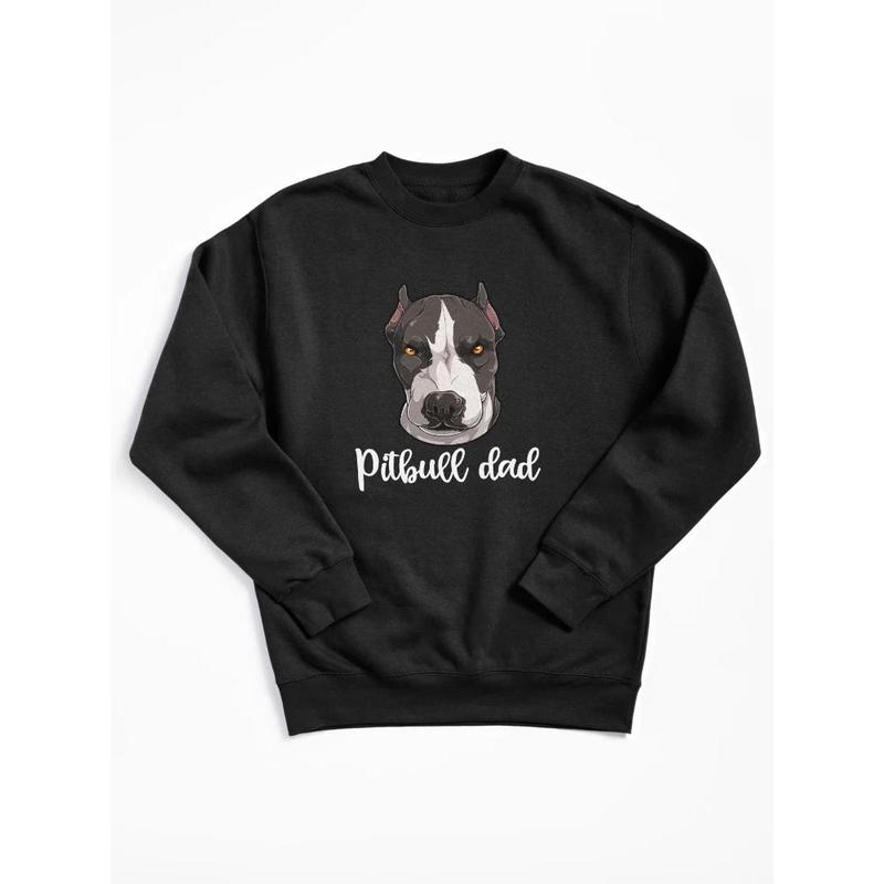 Pitbull Dad T-Shirt Pitbull Gift Father Dog Dad Tee Pitbull Dad T-Shirt Pitbull Gift Father Dog Dad Tee