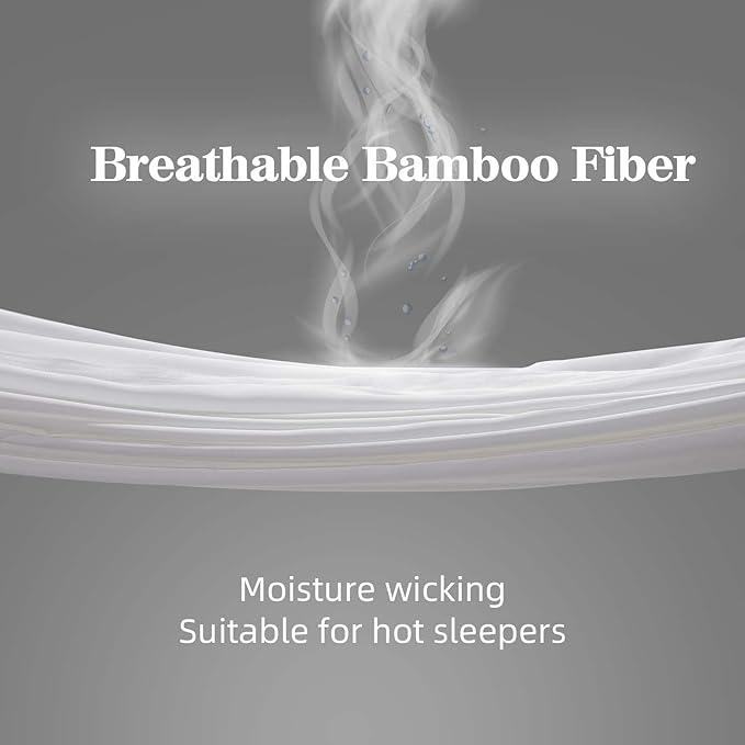 Indulge in the luxurious comfort of Bamboo Sheets Twin Size Bed Sheets