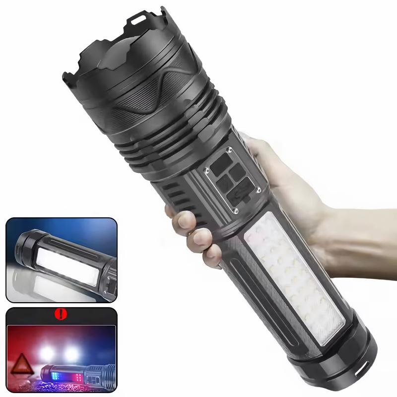 Extra Large Flashlight - Rechargeable Laser Light with Intelligent ...