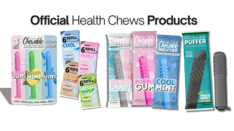 Product Introduction of Fix Habits Aromatherapy Natural Hand Chewer with Essential Oils for on the Go Breather Fidget 0