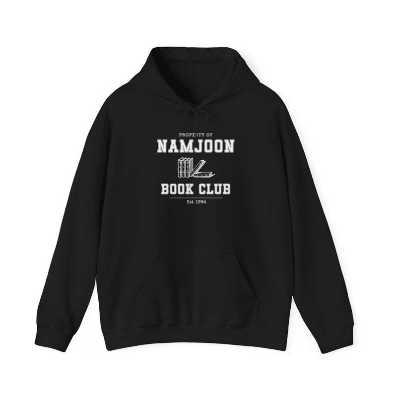 TikTok Shop Kim Namjoon Book Club Sweatshirt Hoodie unisex classic bookish tee Sweatshirt Hoodie Comfort Colors