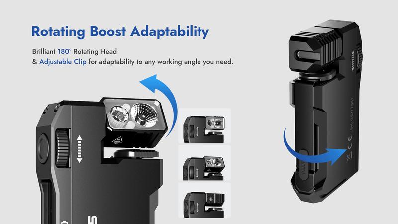 【Debut Product】Wuben G5 Pocket-Sized LED Light - 400LM Brightness, USB-C, Magnetic Clip, Great for Gear Bag, Repairs, Backpacking 24 2350de05d18045dda42e44275504e71a~tplv omjb5zjo8w resize jpeg:800:450