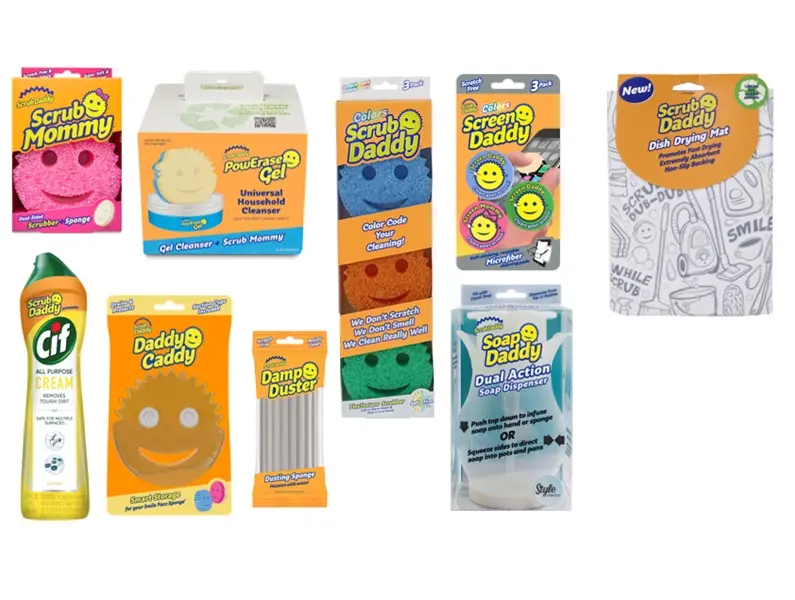 Scrub Daddy Move-In Day Apartment-Dorm Detox Cleaning Bundle 0